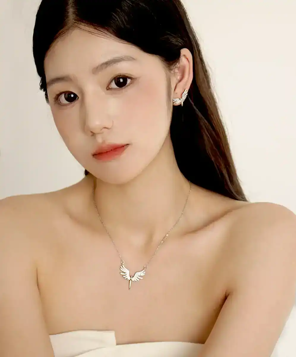 飛躍天使•銀 二件組
