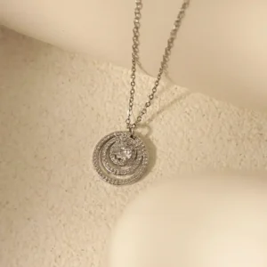 永恆時光項鍊•銀
